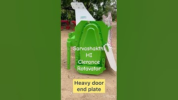 Why Sarvashakthi Rotavator best? Please watch #sarvashakthi #automobile #rotavetor #farming #rotrex