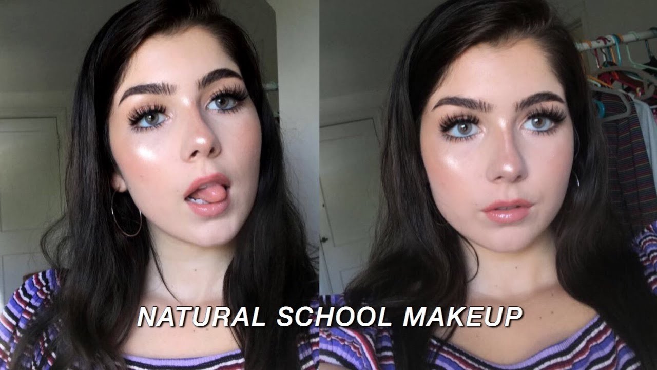 MY EVERYDAY SCHOOL MAKEUP ROUTINE 2018 | Emma Donado