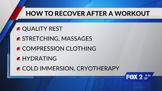 How to recover after a workout