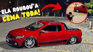 Sonho Realizado, Saveiro Cross G5 Baixa Com Força Na Suspensão A Ar