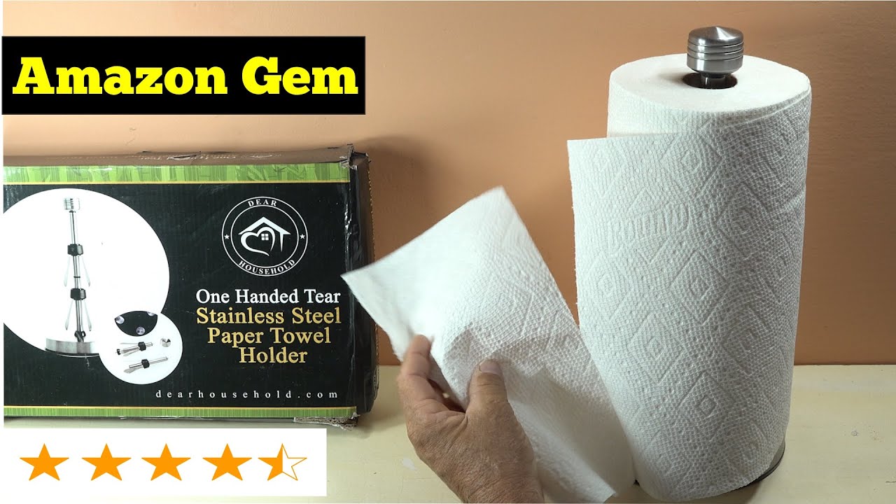 Amazon Find: Stainless Paper Towel Holder by Dear HouseHold Setup