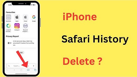 iPhone Me Safari Ki History Kaise Delete Kare | How To Delete Safari Browser History In iPhone