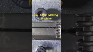 Ball Chain Making Machine #chain #ball #beads #beadsjewellery