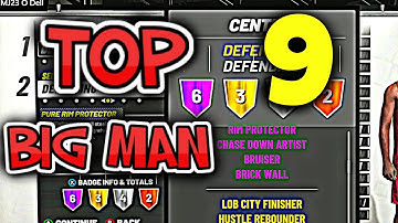 NBA 2k19 BEST TOP BIG MAN CENTER BUILD - ALL OP TO WIN GAMES - INSIDE OUTSIDE & DEFENDING BUILD