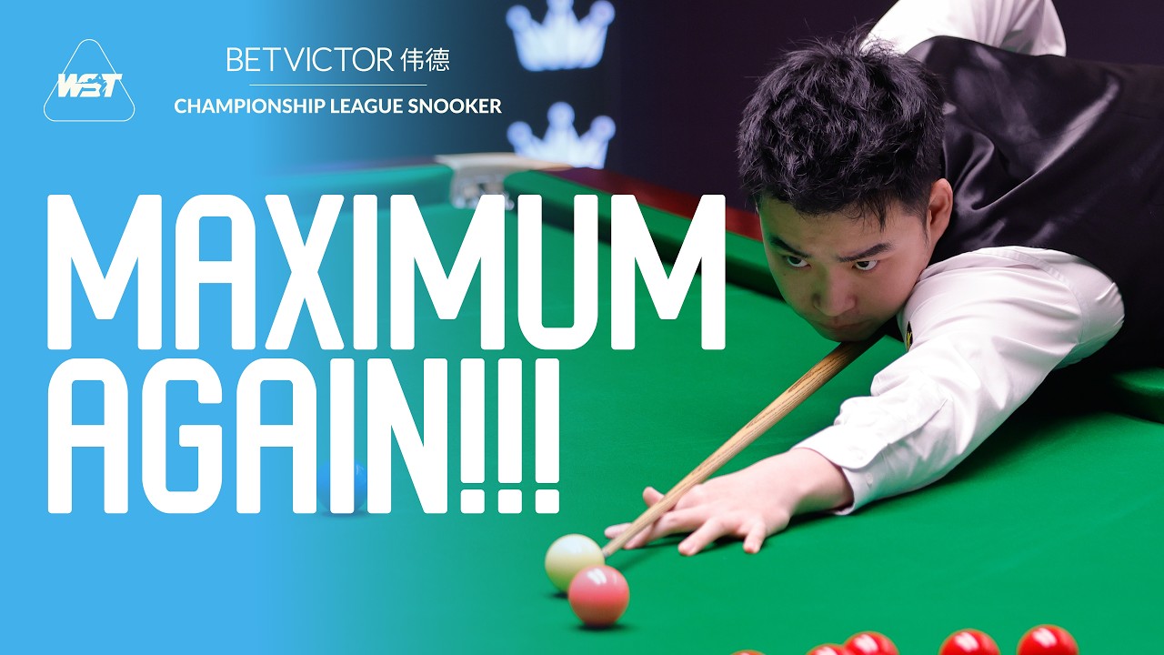 INCREDIBLE SHOTS TO MAKE THE MAXIMUM! | Si Jiahui Makes 147 in BetVictor Championship League