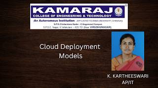 Cloud Deployment Model