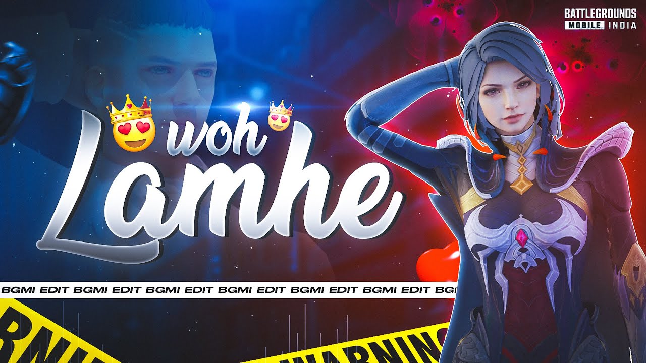 WOH LAMHE BGMI/PUBG BEAT SYNC MONTAGE | Wo Lamhe Pubg Montage | 