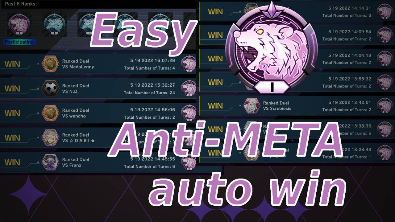 Anti-META deck easy Diamond 1 - YouTube