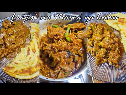 ROSTI LA KULIA CHAPATI NA UGALI MAINI YA KUKU NA FIRIGISI ZAKE Mapishirahisi 