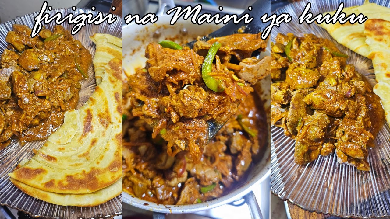 ROSTI LA KULIA CHAPATI NA UGALI | MAINI YA KUKU NA FIRIGISI ZAKE 👌 #mapishirahisi