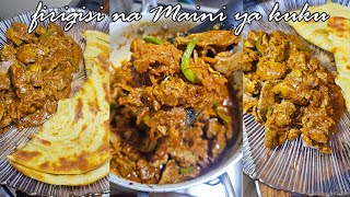 ROSTI LA KULIA CHAPATI NA UGALI | MAINI YA KUKU NA FIRIGISI ZAKE 👌 #mapishirahisi