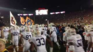 Auburn Tigers Take the Field for BCS National Championship