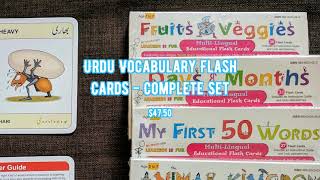 WWW UrduFlashCardsAtHome Com - Urdu Vocabulary Flash Cards