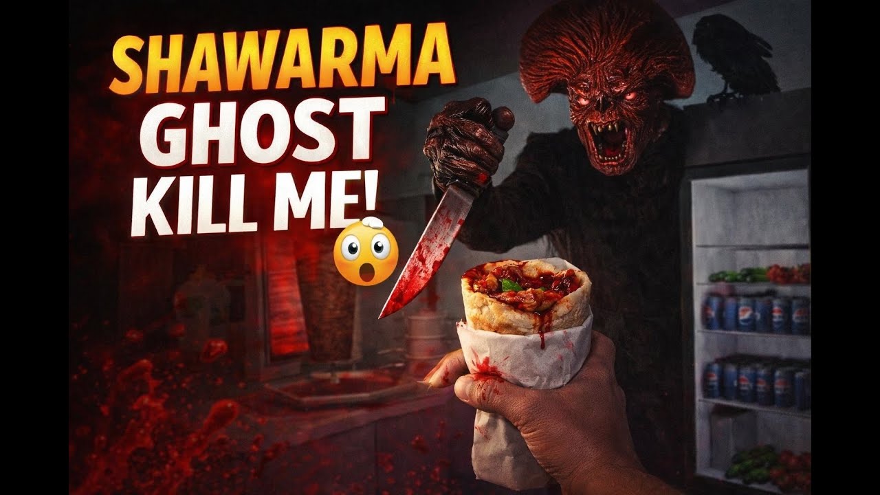 Shawarma Ghost Kill Me || Shawarma Kiosk