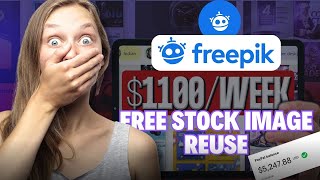 Earn Money with Freepik step by step screenshot 2