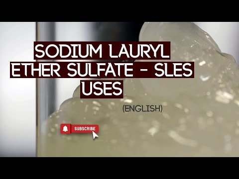 SODIUM LAURYLETHER SULFATE USES | SLES | sodium lauryl ether sulphate uses | SLES CHEMICALS |