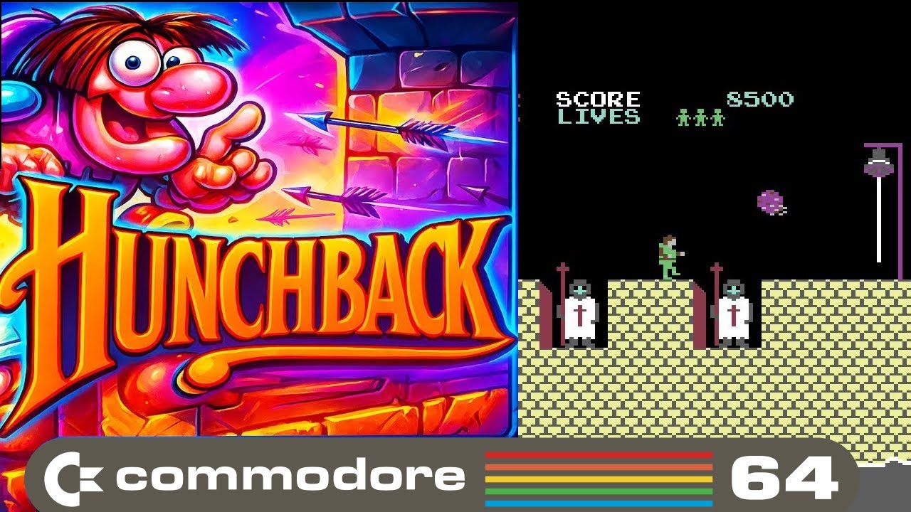 HUNCHBACK | Commodore 64, Lets Play