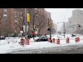 LIVE NYC Manhattan Winter Storm Snow Walk! (part 2) - Jan 29, 2022