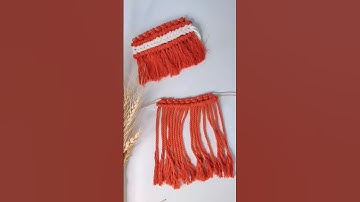 Horizontal braid tutorial! 🌿✨ #MacrameMagic”#tutorial #knotting #learn #kidslearning