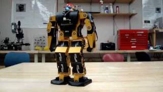Robonova_Voice Controlled Robot