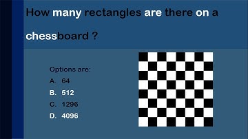 Number of Rectangles on a "CHESS BOARD".