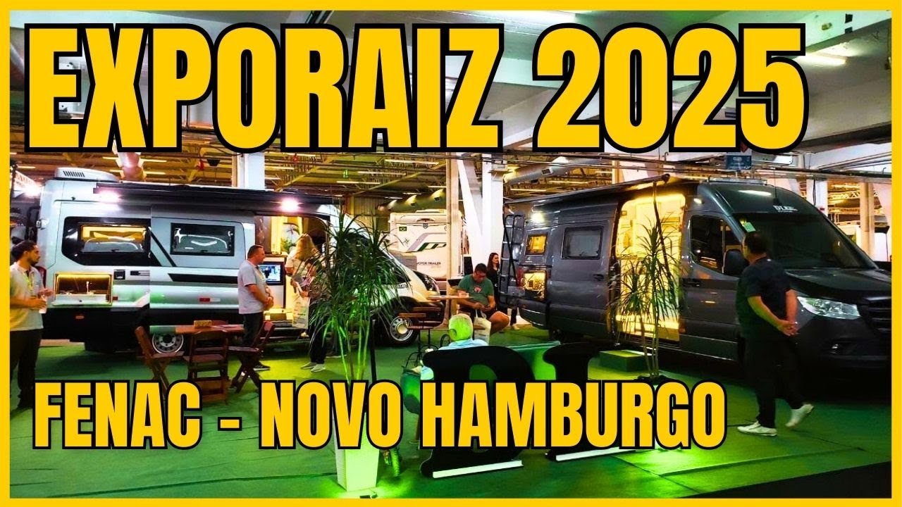 ExpoRaiz 2025 na Fenac – A Maior Feira de Campismo e Caravanismo do Brasil! 4K