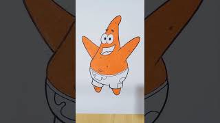 coloring page Patrick Star #shorts