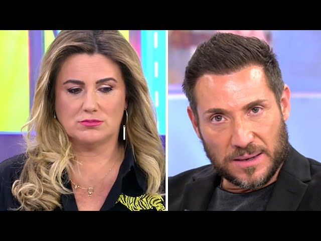 The unexpected news of Carlota Corredera against Antonio David Flores and Rocío Flores - YouTube