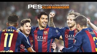 PES Club Manager FC Barcelona Trailer (15 seconds)