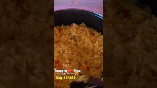 Day-22/365||™Tomato 🍅 Rice Made By Madam Ji😍❤️ #dailylifestyle #tomatorice #minivlog #newyoutuber