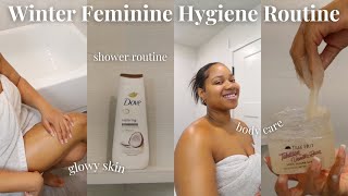 It Girl Winter Shower Routine 2024| Feminine Hygiene, Glowy Skin, Body Care + Smell Good All Day!