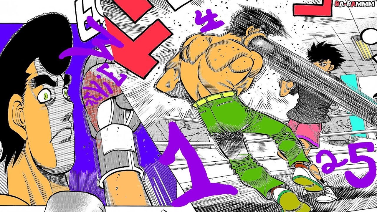 Hajime no Ippo Round 1425 Review Reaction "The Prototype Weapon". - YouTube