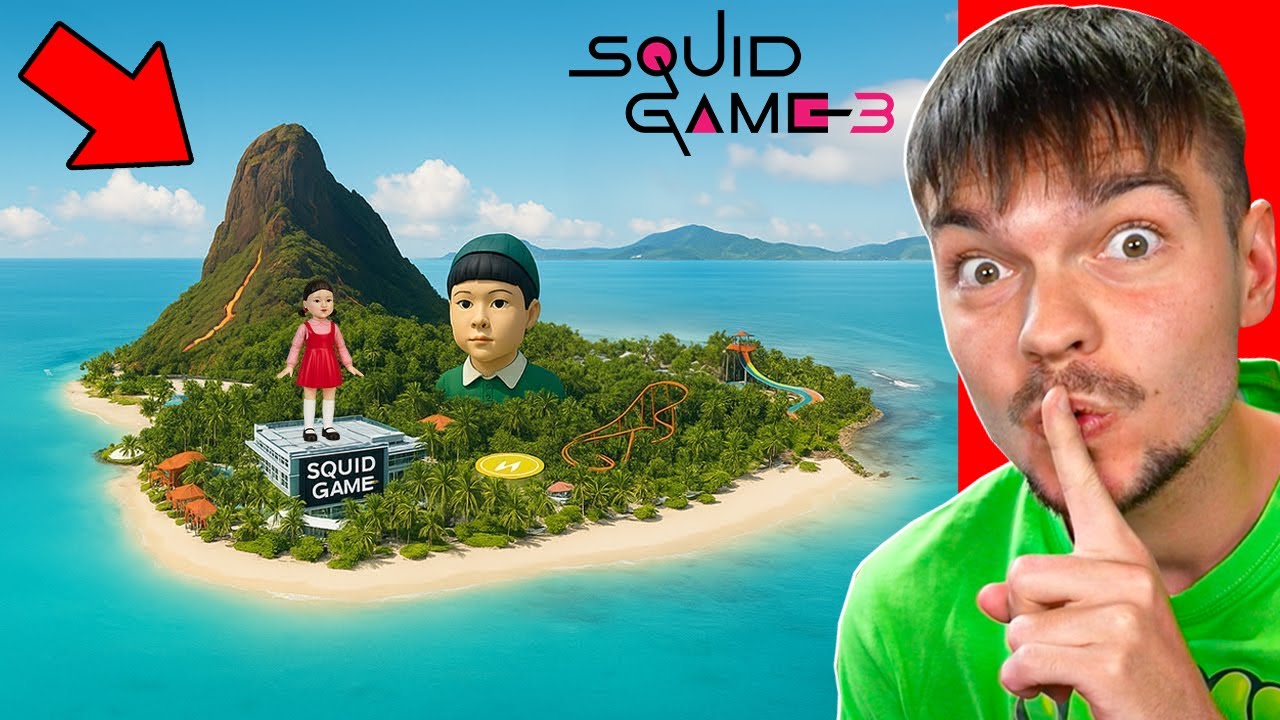 ZNALAZŁEM PRAWDZIWĄ WYSPĘ ze SQUID GAME 3 na MAPACH GOOGLE!