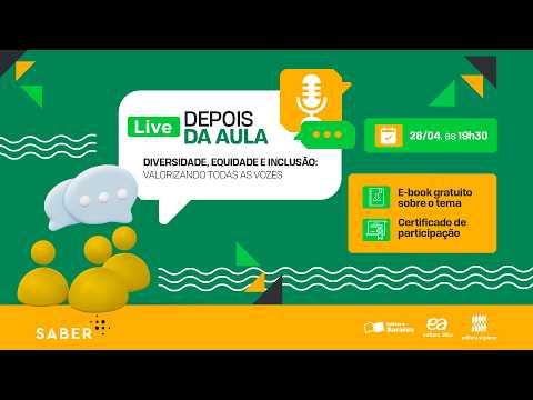 🔴 Live | Diversidade, Equidade e Inclusão: Valorizando Todas as Vozes