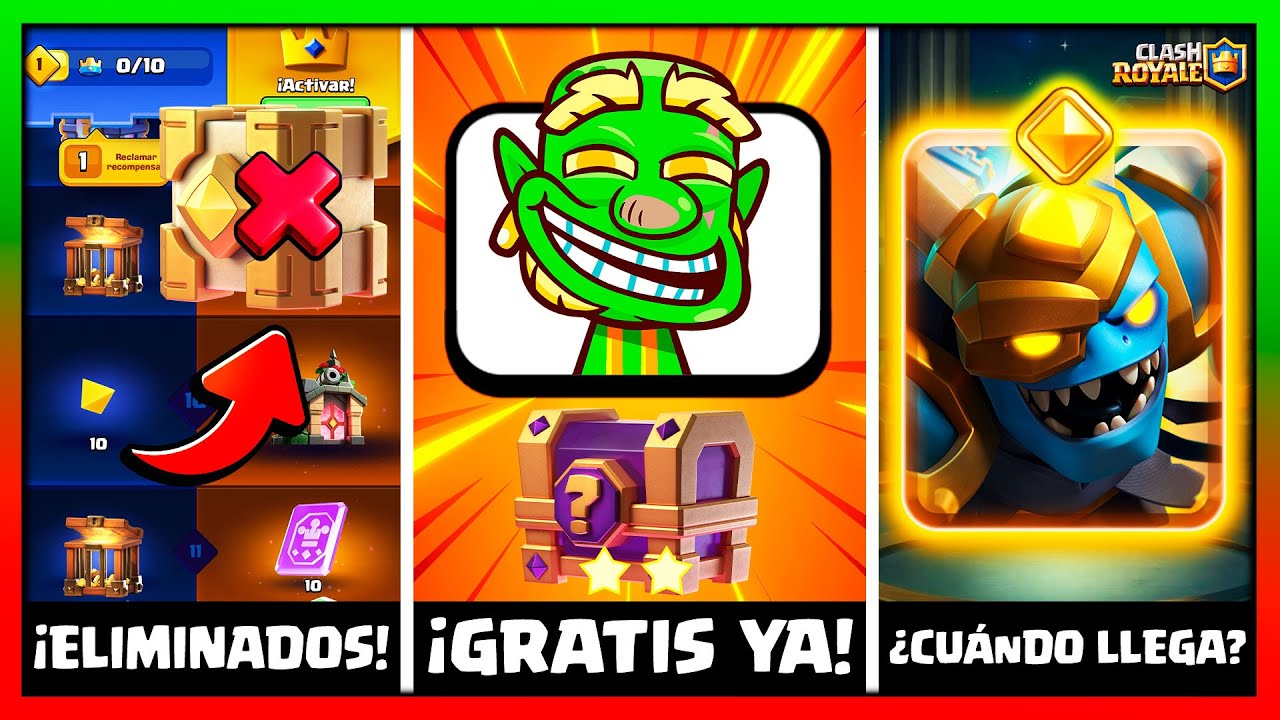 ¡ELIMINAN las Cajas de Héroes! 😡 ¡EMOTE GRATIS! NUEVA TEMPORADA de Clash Royale