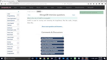 What is the role of GridFS in mongodb? | javapedia.net