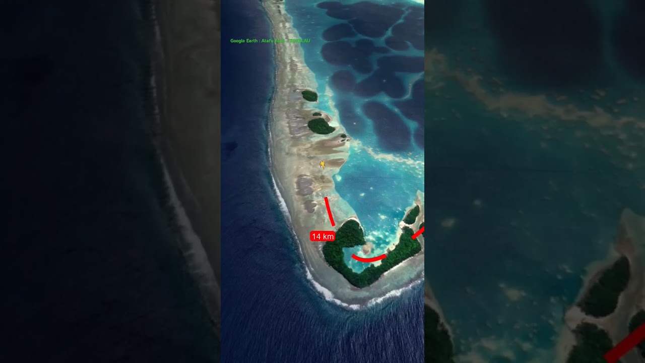 Travelboast : Google Earth Atafu Atoll - TOKELAU 
