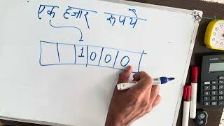 ek hajar rupaye kaise likhen | Hindi