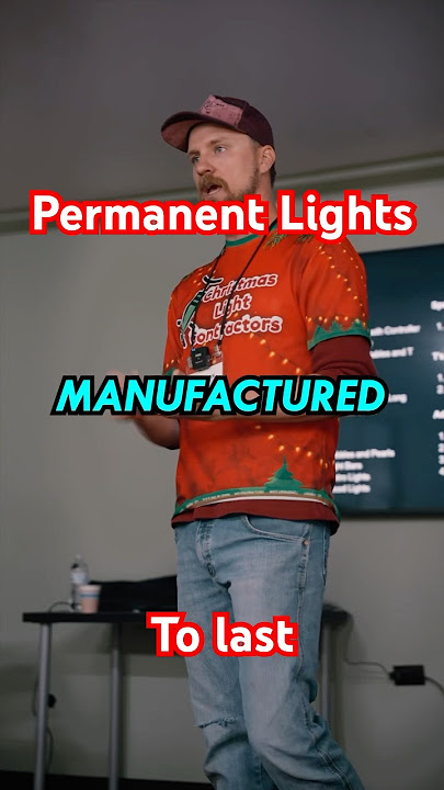 Minleon Permanent Lights are being put up all over the United States,  here's one reason why