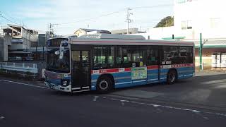 【京急バス】YRP野比駅発YRP経由通信研究所行き A bus bound for Institute of Information via YRP 20210822