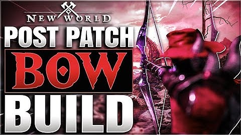 New World 1.1 Updated *Best* Endgame Bow Build For PvP & PvE + Post Patch Tips & Gameplay