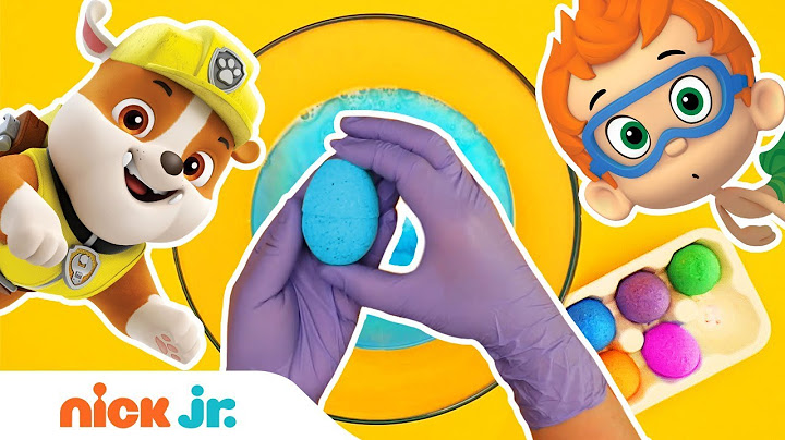 Surprise Eggs Ep. 1: Bath Time Toys! 🛀 w/ PAW Patrol & Bubble Guppies!| Stay Home #WithMe | Nick Jr.