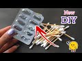 2 Easy Rakhi DIY | handmade rakhi ideas with medicine cabinet and Earbuds |