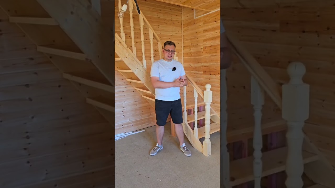 Как выглядит базовая строительная лестница от компании ПСЗК