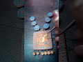 মাটির গয়না রং করলাম#shorts​ #creative​ #craft​ #viralvideo​ #pottery​ #viralshorts​ #diy​ #art​