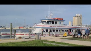 Deep Sea fishing on the Orlando Princess Charter Party Boat out of Port Canaveral, Florida.
