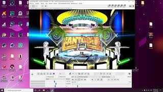 How to export a project without a black background in Bluftitler and edit it in Vegas