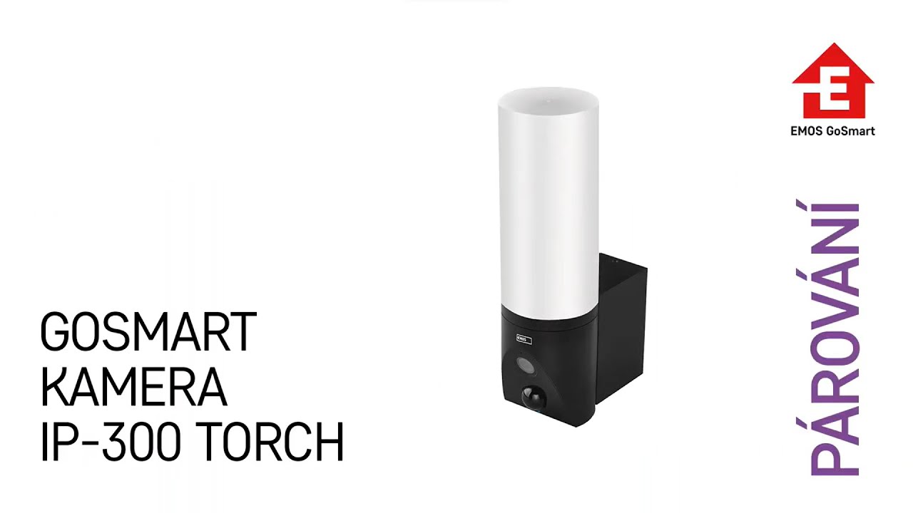 Párování: GoSmart kamera IP-300/IP-310 TORCH | EMOS H4055, H4065