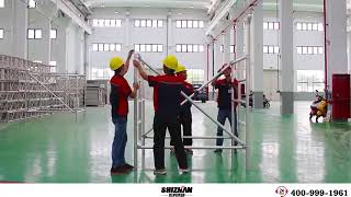 H frame scaffolding