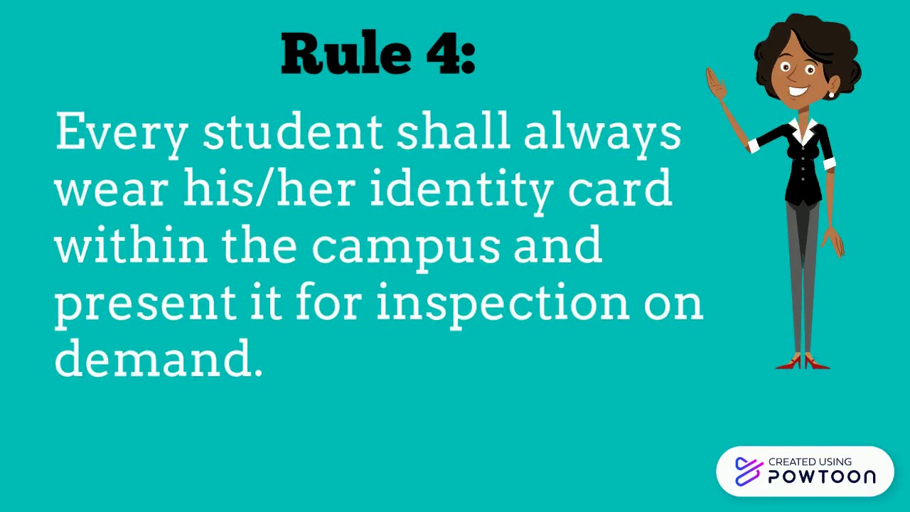 College rules YouTube